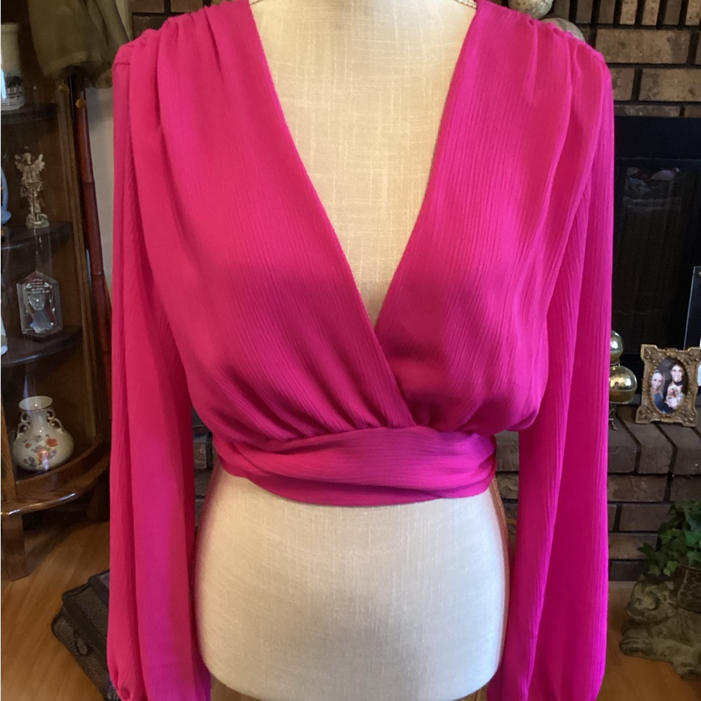 Elegant Pink Women's Top